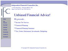 Tablet Screenshot of ifcincorp.com